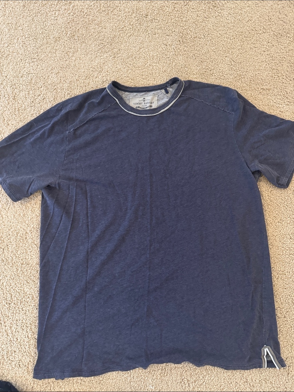 Tommy Bahama Men's Dark Navy Short Sleeve Crew Tee